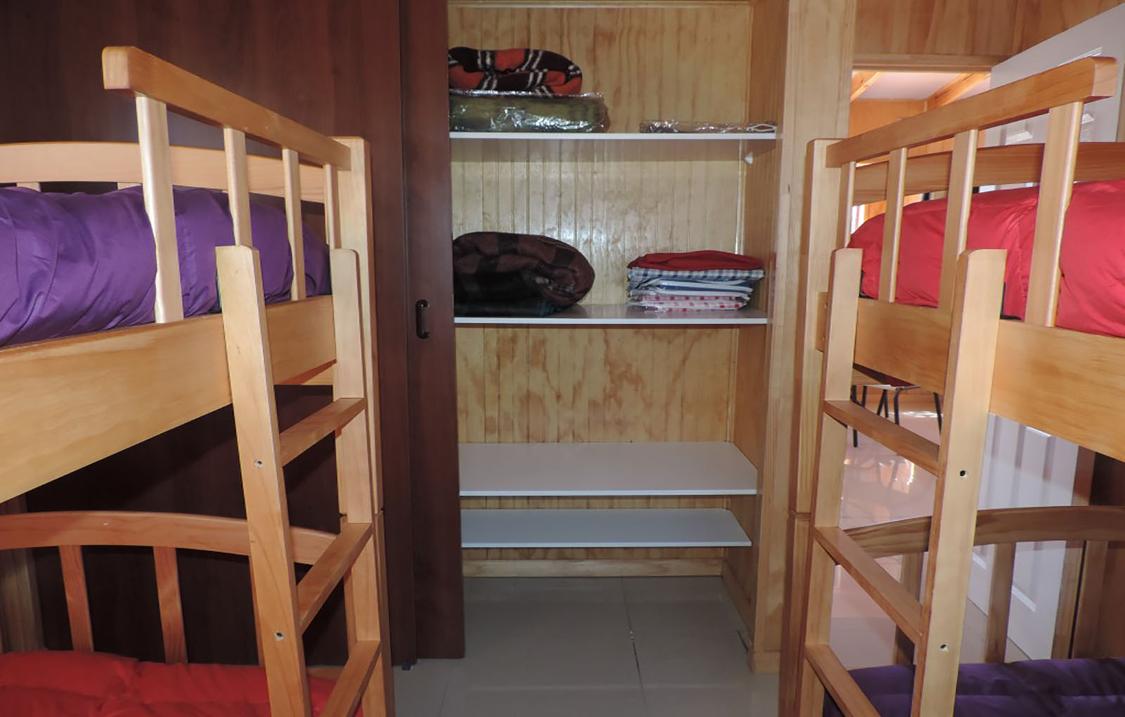 Cabaña Morada Detalle